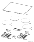 Схема №1 HKM85440XS HK6 с изображением Поверхность для плиты (духовки) Aeg 140019903016